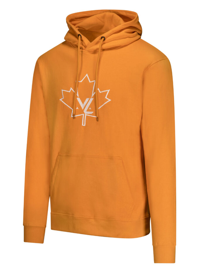 Orange & White Hoodie